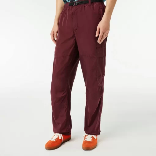 Pantalon Cargo Sportsuit En Tissu Deperlant | Lacoste Flash Sale