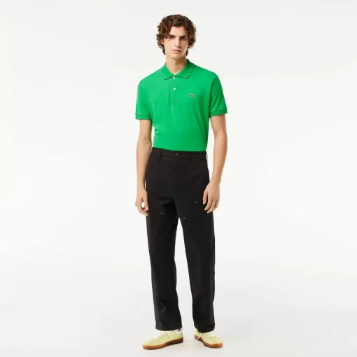 Pantalon Cargo Straight Fit En Twill De Coton | Lacoste Outlet