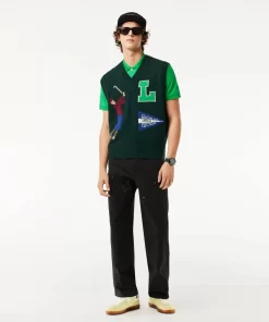 Pantalon Cargo Straight Fit En Twill De Coton | Lacoste Outlet