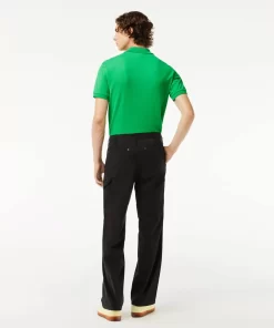 Pantalon Cargo Straight Fit En Twill De Coton | Lacoste Outlet