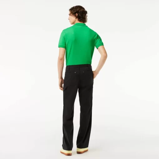 Pantalon Cargo Straight Fit En Twill De Coton | Lacoste Outlet