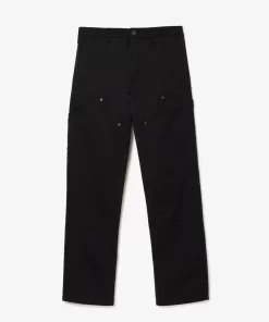 Pantalon Cargo Straight Fit En Twill De Coton | Lacoste Outlet