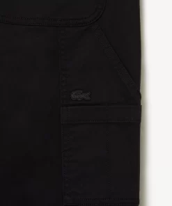 Pantalon Cargo Straight Fit En Twill De Coton | Lacoste Outlet