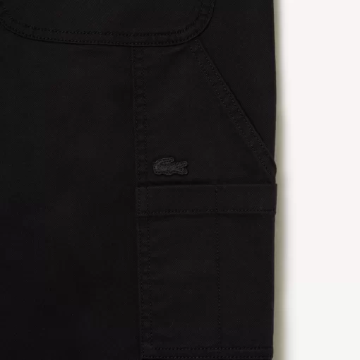 Pantalon Cargo Straight Fit En Twill De Coton | Lacoste Outlet