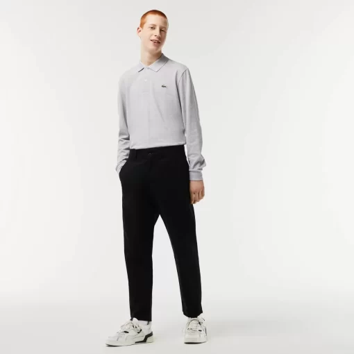 Pantalon Chino Fusele En Coton Stretch | Lacoste Fashion