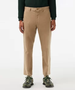 Pantalon Chino Fusele En Coton Stretch | Lacoste Fashion