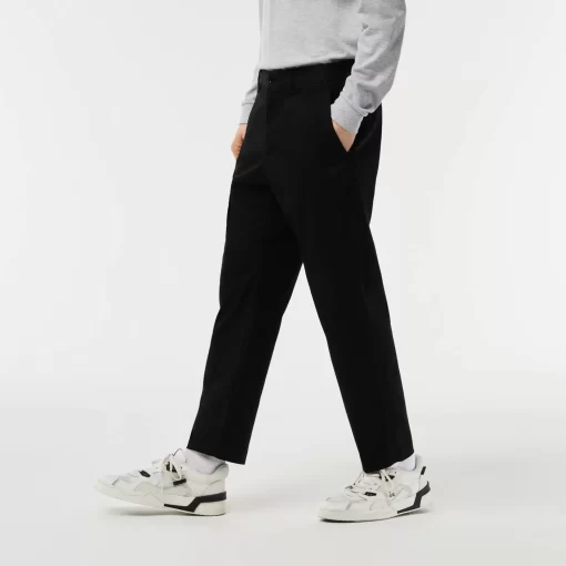 Pantalon Chino Fusele En Coton Stretch | Lacoste Fashion