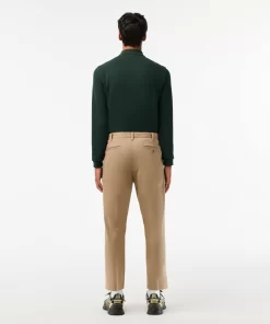 Pantalon Chino Fusele En Coton Stretch | Lacoste Fashion