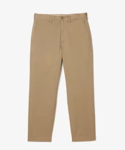 Pantalon Chino Fusele En Coton Stretch | Lacoste Fashion