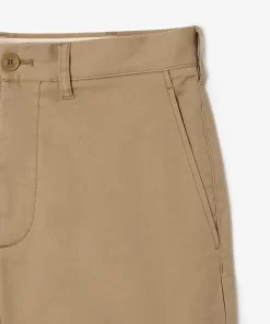 Pantalon Chino Fusele En Coton Stretch | Lacoste Fashion