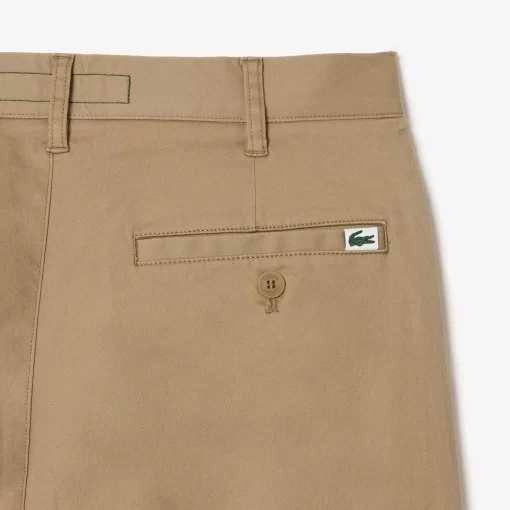 Pantalon Chino Fusele En Coton Stretch | Lacoste Fashion