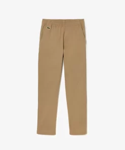 Pantalon Chino Garçon En Gabardine De Coton Stretch | Lacoste Best