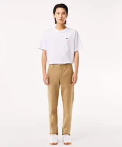 Pantalon Chino Slim Fit En Coton Stretch Biologique | Lacoste Best Sale