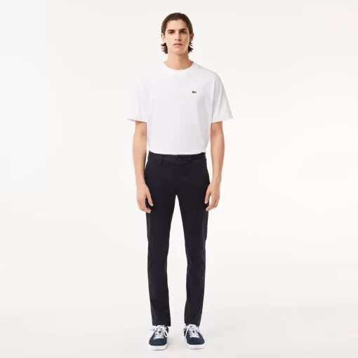 Pantalon Chino Slim Fit En Coton Stretch Biologique | Lacoste Cheap