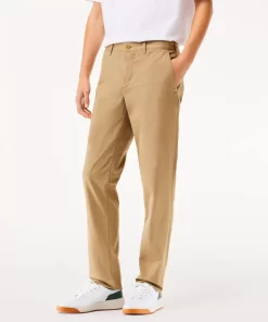 Pantalon Chino Slim Fit En Coton Stretch Biologique | Lacoste Best Sale