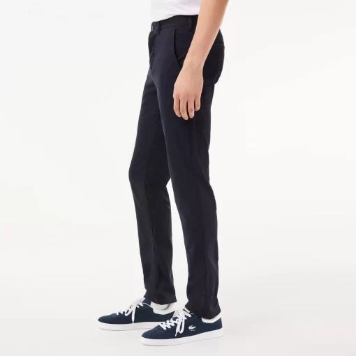 Pantalon Chino Slim Fit En Coton Stretch Biologique | Lacoste Cheap