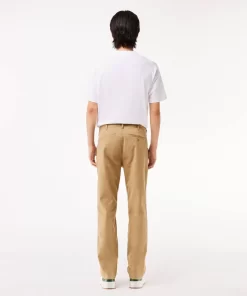 Pantalon Chino Slim Fit En Coton Stretch Biologique | Lacoste Best Sale