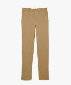 Pantalon Chino Slim Fit En Coton Stretch Biologique | Lacoste Best Sale