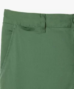 Pantalon Chino Slim Fit En Coton Stretch Biologique | Lacoste Discount