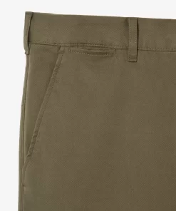 Pantalon Chino Slim Fit En Coton Stretch Biologique | Lacoste Flash Sale