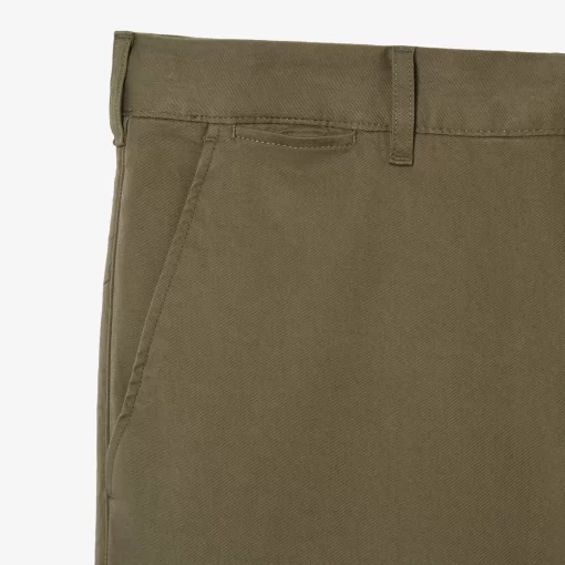 Pantalon Chino Slim Fit En Coton Stretch Biologique | Lacoste Flash Sale