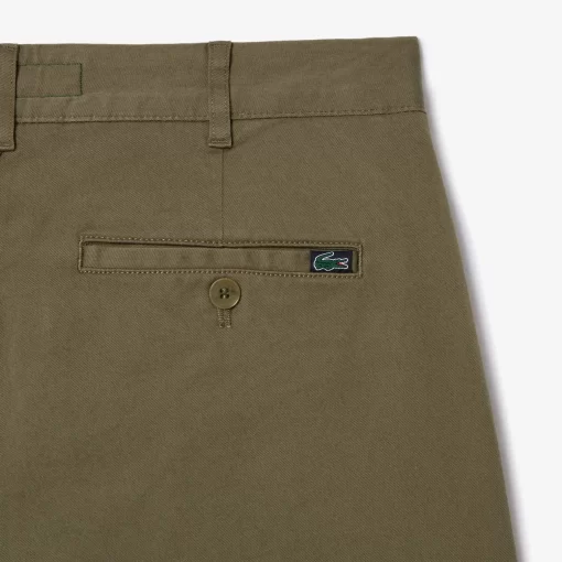 Pantalon Chino Slim Fit En Coton Stretch Biologique | Lacoste Flash Sale