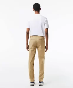 Pantalon Chino Slim Fit En Coton Stretch Uni | Lacoste Cheap