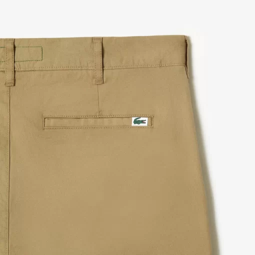 Pantalon Chino Slim Fit En Coton Stretch Uni | Lacoste Cheap