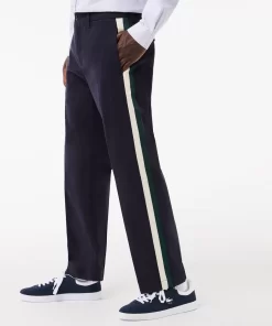 Pantalon Chino Straight Fit A Bandes Contrastees | Lacoste Store