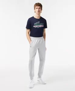 Pantalon De Jogging Uni Avec Empiecements En Mesh | Lacoste Cheap