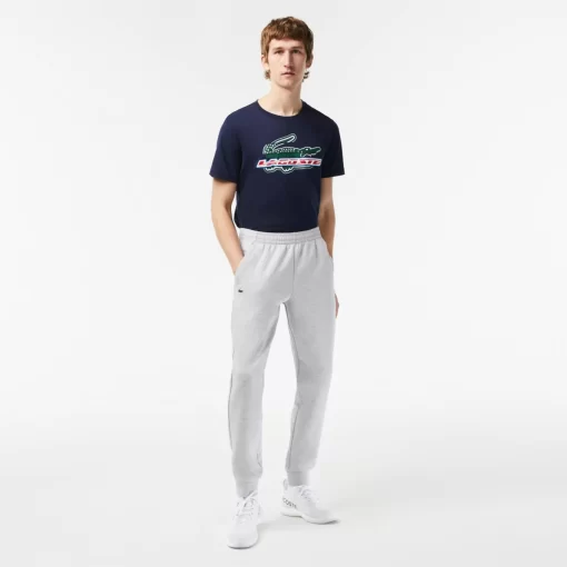 Pantalon De Jogging Uni Avec Empiecements En Mesh | Lacoste Cheap