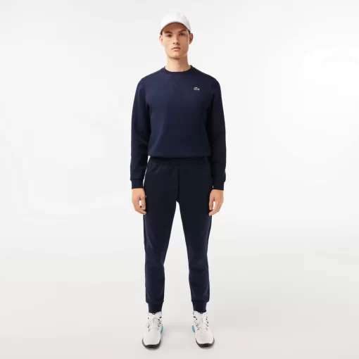 Pantalon De Jogging Uni Avec Empiecements En Mesh | Lacoste Flash Sale