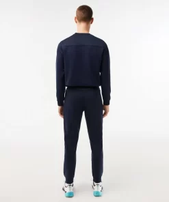 Pantalon De Jogging Uni Avec Empiecements En Mesh | Lacoste Flash Sale