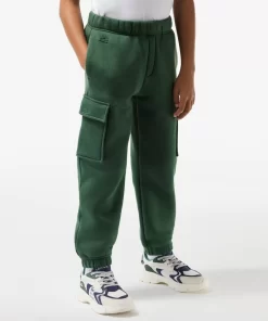 Pantalon De Survetement Garçon En Coton Biologique | Lacoste New