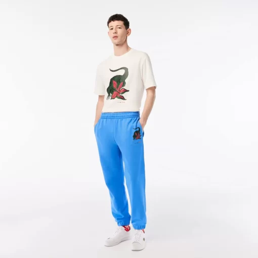 Pantalon De Survetement Homme X Netflix Imprime Crocodile | Lacoste Store