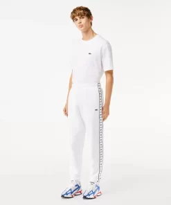 Pantalon De Survetement Jogger A Bandes Siglees | Lacoste Outlet