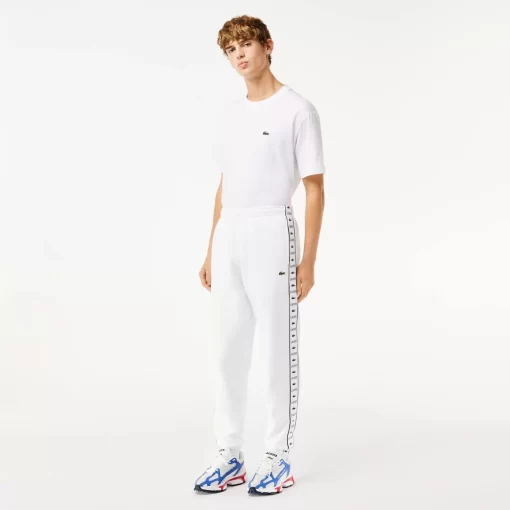 Pantalon De Survetement Jogger A Bandes Siglees | Lacoste Outlet