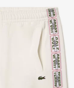 Pantalon De Survetement Jogger Avec Bandes Siglees | Lacoste New