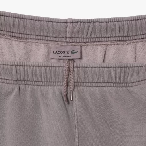 Pantalon De Survetement Jogger En Molleton De Coton | Lacoste Discount