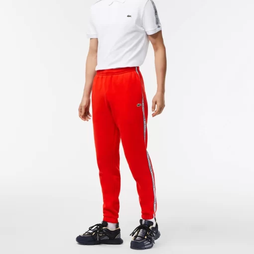 Pantalon De Survetement Jogger Homme Avec Bandes Siglees | Lacoste New