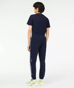 Pantalon De Survetement Jogger Homme Avec Bandes Siglees | Lacoste Flash Sale