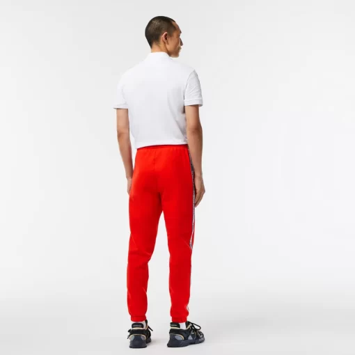 Pantalon De Survetement Jogger Homme Avec Bandes Siglees | Lacoste New