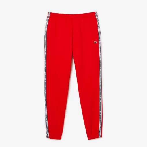 Pantalon De Survetement Jogger Homme Avec Bandes Siglees | Lacoste New