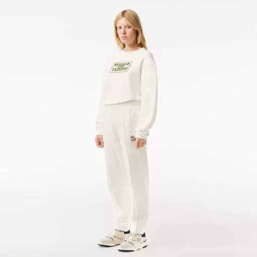 Pantalon De Survetement Jogger Imprime Tennis En Molleton | Lacoste Clearance