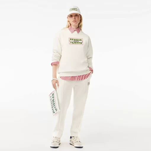 Pantalon De Survetement Jogger Imprime Tennis En Molleton | Lacoste Clearance