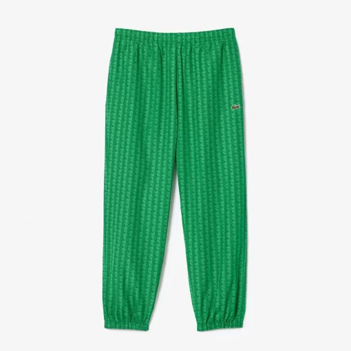 Pantalon De Survetement Sportsuit Taffetas Imprime Monogramme | Lacoste Outlet