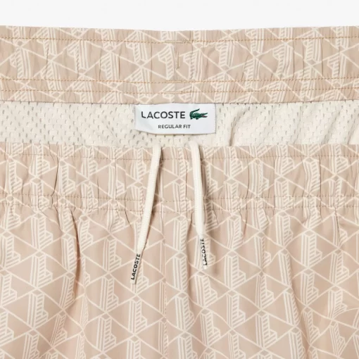 Pantalon De Survetement Sportsuit Taffetas Imprime Monogramme | Lacoste Discount