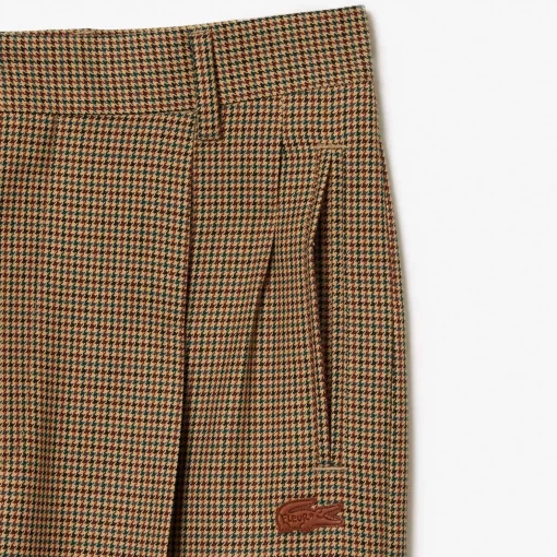 Pantalon Fusele X Le Fleur A Carreaux | Lacoste Sale