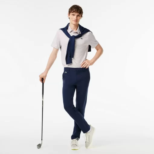 Pantalon Golf Slim Fit En Twill Absorbant | Lacoste Best