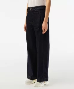 Pantalon Jean Femme En Denim Extensible | Lacoste Shop